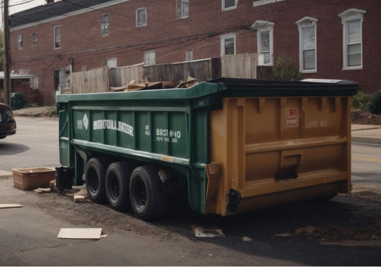 easton construction dumpsters